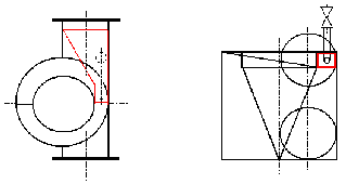 Схема насоса-дозатора с вихревой камерой